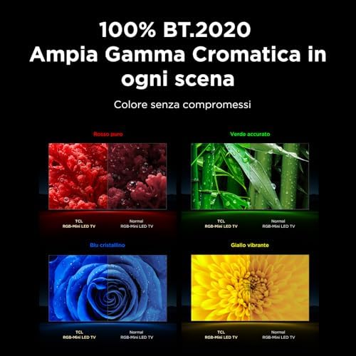 98RM9L – Smart TV RGB‑Mini LED 4K HDR10+ da 98", 6.000nit