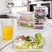 fullstar 18-piece Food storage Containers Set with Lids, Plastic Leak-Proof BPA-Free Containers for Kitchen Organization, Meal Prep, Lunch Containers