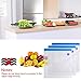 ACRATO Sous Vide Bags 10 Reusable Vacuum Food Storage Bags 2 and 2 Sous Vide Bag Clip Practical for Food Storage
