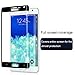 Vistore Clear Ballistic Glass Screen Protector for Samsung Galaxy Note Edge - Black