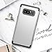 Galaxy Note 8 Case Holster, Trianium [Duranium Series] Heavy Duty Protective Cover with Belt Clip and Kickstand for Samsung Note 8 Phone [Extreme Protection]- Silver