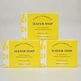 Sulfur Soap Jabon de Azufre (3-PACK) Acne Treatment