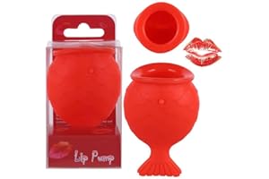 GENERIC Silicone Lip Plumper,Lips Enhancer Plumper Device,Eco-Friendly Reusable Silicone Lip Plumping Device Enhancer,Lip Filler, Quick Lip Trainer for Women Girls