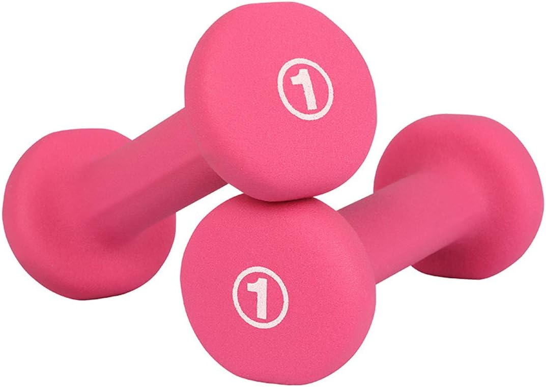 GJQ Dumbbell Weight Set, Solid Cast Iron Dumbbell, 1LB,3LB,4LB,5LB,6LB,7LB,8LB,10LB,12LB,15LB, Hex Rubber Barbell Set for Strength Core Training Fitness Equipment