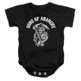 Infant: Sons Of Anarchy - SOA Reaper Infant Onesie Size 6 Mos