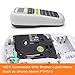 Markurlife Compatible Tape Replacement for Brother Tze-335 TZe335 Ptouch Label Maker Tape 1/2 White on Black, TZ-335 Laminated Tape 12mm 0.47 Black for PT-H100 PT-D210 PTD400AD PT-D600, 3-Pack