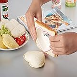 Mikey Store Sandwich Cutter - High Quality Sandwich Heart Shape Toast Bread Mould Box [Heart Pink] ]