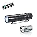 OLIGHT M1T Raider 500 lumens Portable Mini Tactical Light, Tail Switch Compact EDC Light, Waterproof IPX8 Patch (M1T with CR123A)