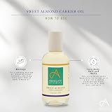 Absolute Aromas Sweet Almond Oil 500ml Pure Carrier Oil Vegan Cruelty-Free view 5