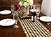 Buffalo Check Burlap Table Runner - Farmhouse Primitive Country Decor for Home and Kitchen. Authentic, Natural Burlap. Perfect Plaid Burlap Table Runner for That Simple Rustic Look 14 Inch X 108 inch