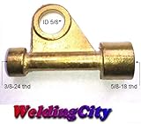 WeldingCity Weldcraft Type Power Cable Adapter 105Z57 for TIG Welding Air-Cooled Torch 9 and 17 in Lincoln Miller ESAB Weldcraft CK Everlast AHP