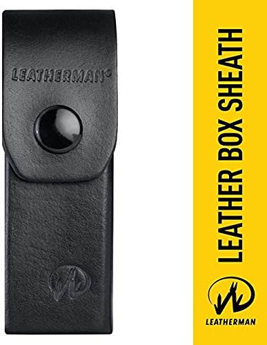 Leatherman Black Leather 4.2 Inch Sheath for Crunch Multi-Tools, 934835