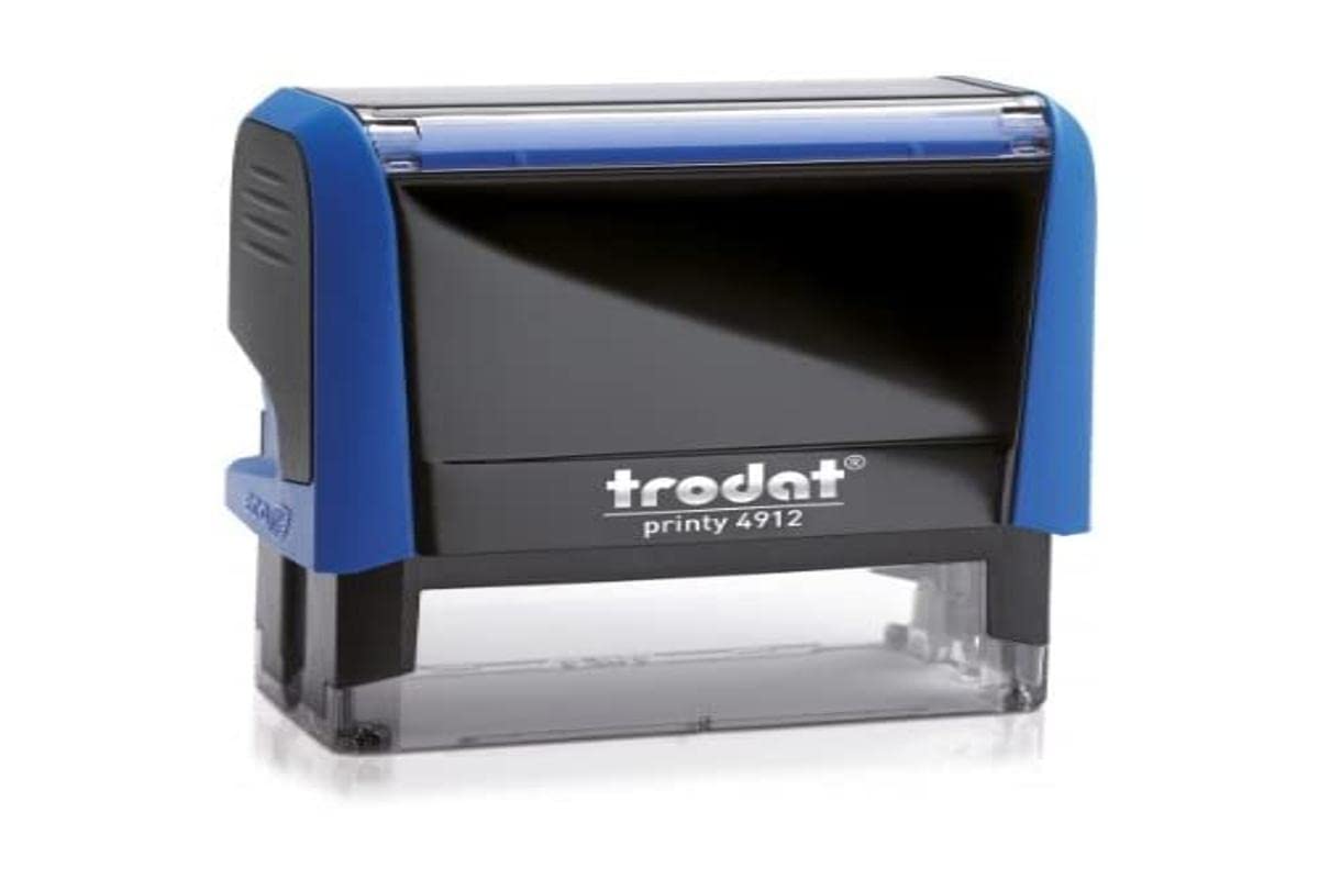 trodat Text Stamp Machine 4912 Printy 4.0, Sky Blue 43155