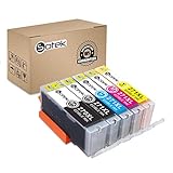 Sotek Edible Ink Cartridge Replacement for PGI-270XL CLI-271XL 270 271, Work with MG6820 MG5720 TS6020 TS5020 Cake Printing (1 Set, No Gray, 5-Pack)