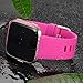 Wepro Bands Compatible with Fitbit Versa/Fitbit Versa 2/Fitbit Versa Lite SE SmartWatch for Women Men, Sports Replacement Wristband Strap for Fitbit Versa Watch, Small, Mango Yellow, Teal, Rose Pink