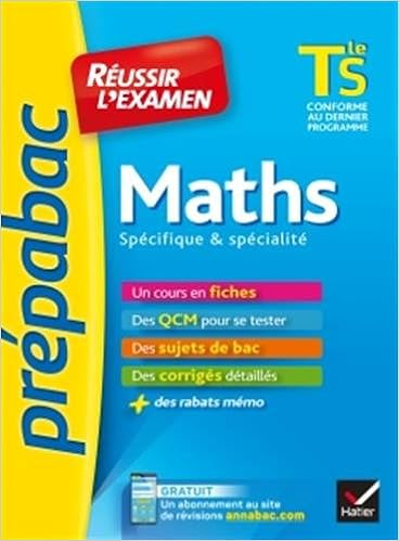 Maths Tle S Spécifique Spécialité Prépabac Réussir L - 