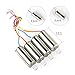 Coolplay Full Set Spare Parts with Main Blade Propeller Motors Main Gear Set with Shaft Mounting Screws Replacement for Syma X11 X11C X13 RC Quadcopter