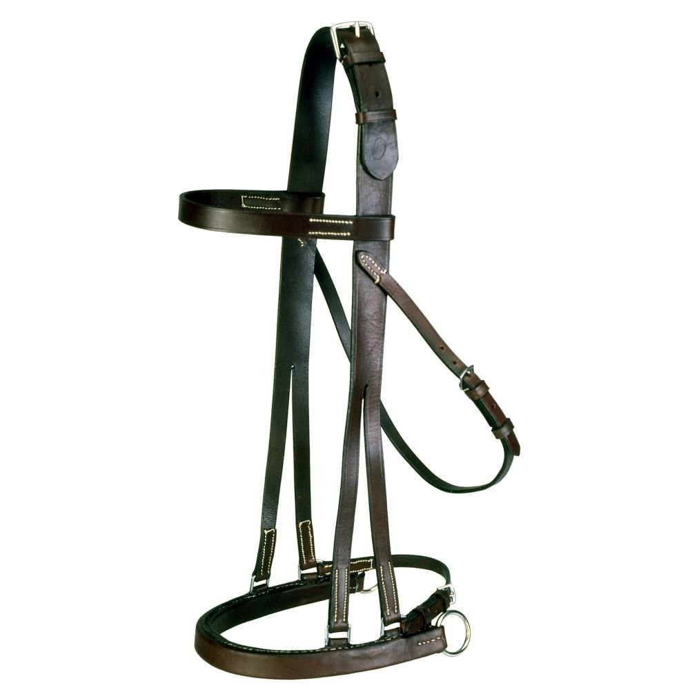 EquiRoyal Hackamore Jump Bridle