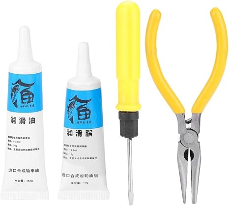 fishing reel maintenance tools