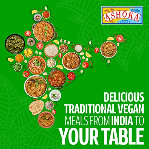 Ashoka Ready to Eat Indian Meals Since 1932, 100 Vegan Lentils & Pilaf