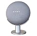 Mount Genie Pedestal for Nest Mini (2nd Gen) and Google Home Mini (1st Gen) | Improves Sound and Appearance | Cleanest Mount Holder Stand for Mini (Silver) primary