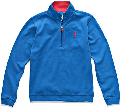 johnnie-O Boy's Stackhouse 1/4 Zip in RIPTIDE, Size 8