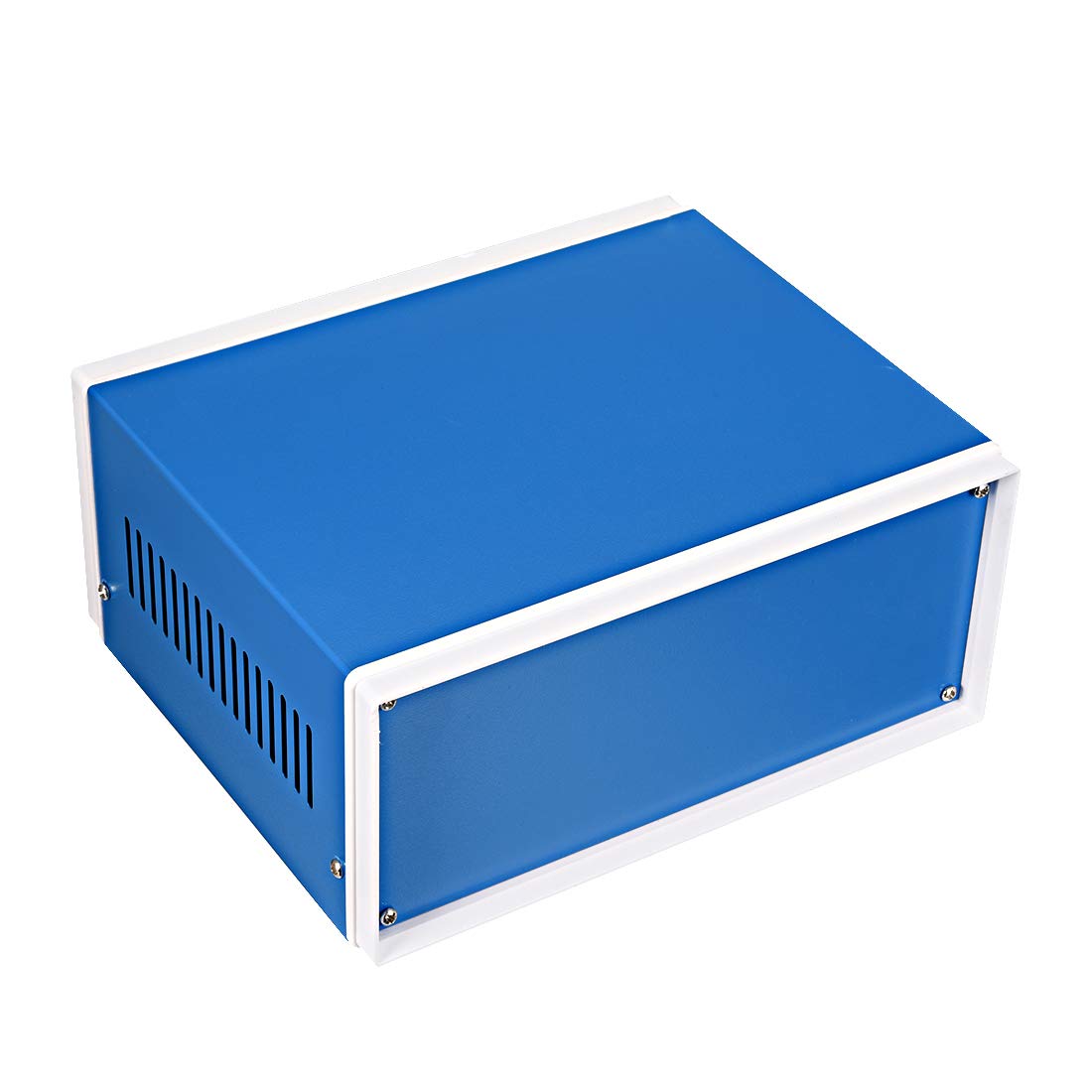 Sourcingmap Metal Blue Project Junction Box Enclosure Case 200 x 165 x 90mm/7.87 x 6.5 x 3.54inch