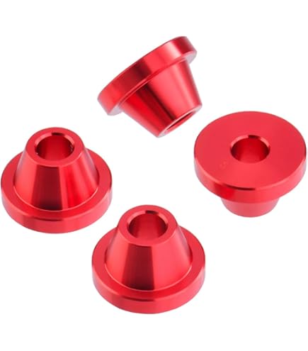 Amazon.com: ZETA Anodized Aluminum RED Brake Line Clamp KX