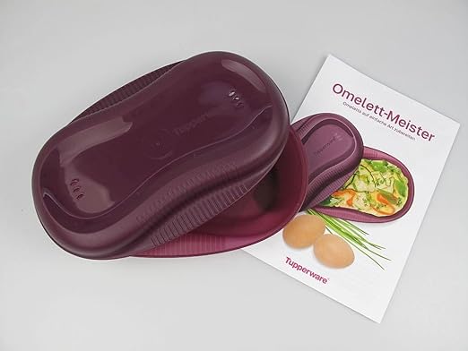 Tupperware omelett Maestro de microondas Lila omlettw Under ...