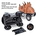 RenFox Dinosaur Cars with 4 Batteries and 1 Screwdriver, 2 Pack Dino Cars for Kids with Lights and Sound for Boys Girls Toddlers Birthday