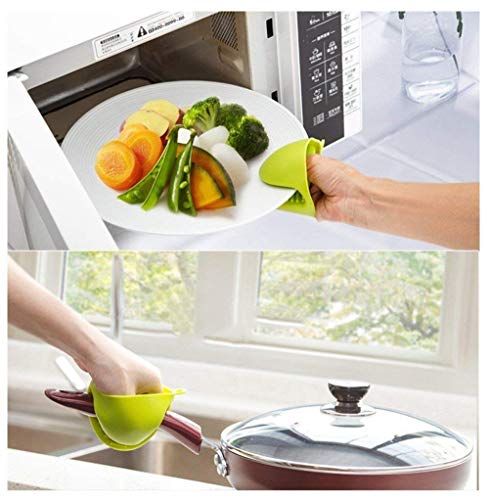 PETRICE Silicone Pot Holder Heat Resistant, Oven Mitts Glove Cooking Pinch Grips Glove Hand Clip Convenient Pot Holder… 6 PETRICE Silicone Pot Holder Heat Resistant, Oven Mitts Glove Cooking Pinch Grips Glove Hand Clip Convenient Pot Holder… - Image 6