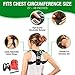 Adjustable Posture Corrector For Women & Men | Ultra-Comfortable Breathable Clavicle Chest Brace | Relieve Back,Shoulder, and Neck Pain | Cervical Support for Upper Back | Prevent Slouching/Hunch