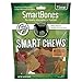SmartBones Smart Chews, Rawhide Free Dog Chews Made with Real Chicken and Vegetables, 7 Count Large