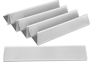 BURLY GRILL Replacement Parts for Weber Grill Spirit, 7636 Grill Parts 15.3 Inch Flavorizer Bars for Weber Spirit I & II 300 Series, Spirit E310 E320 E330 S310 S320 S330 with Front Control Knobs