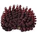 JUMPY Wand Curl Crochet Braids Hair Extension (1 Pack) Premium Jamaican Bounce Synthetic Crochet Braiding Hair For Women (T 1B/Bug)