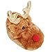 Kids/Childrens Novelty Reindeer Slippers