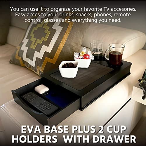 Sofa Arm Table, Arm Rest Table Holder for Sofa, Serving Trays for