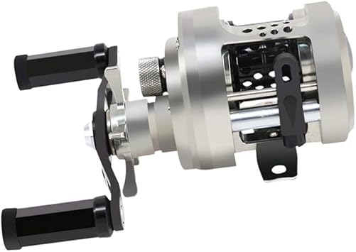 Amazon Cuticate 釣りトローリングリール 6 4 1ギア比 バスリールボートオーシャンシーボトム フィッシングリール シルバーライト Cuticate ベイトリール