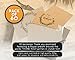 60-Pack Thank You Postcards - Kraft Paper - All Occasion Post Cards with Mailing Side- Flower Wreath Design - 4 x 6 Inches