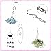 Teenitor Wind Spinner Hook, 5pcs 304 Stainless Steel Chime Swivel Clip Hook Rotate Turn Twist Spin Hang
