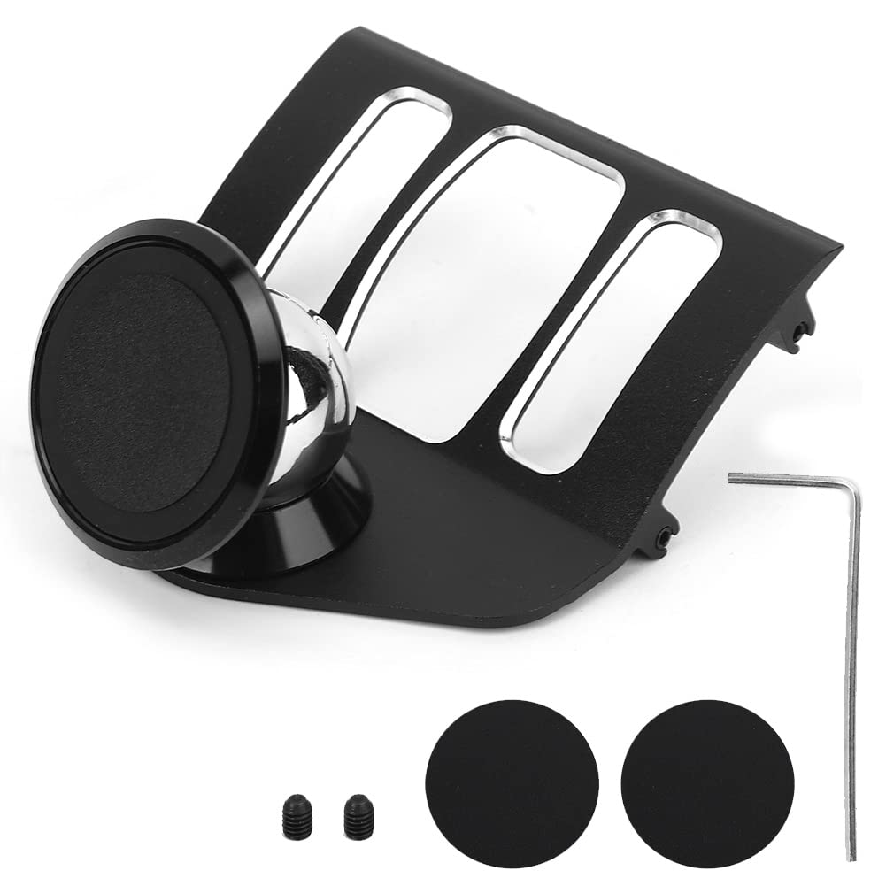 EVTSCAN Phone Stand Phone Support,Portable 4-7in Phone Bracket Holder Stand Black Aluminum Alloy Replacement For X5 F15/X6 F16 2014-2018