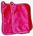 2 Pack Microfiber Makeup Remover Face Cloths Plus 2 Pack Silicone Makeup Sponge Silicon Beauty Blender Puff