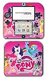 My Little Pony Friendship is Magic MLP Pinkie Pie Rarity Rainbow Dash Twilight Sparkle Applejack Video Game Vinyl Decal Skin Sticker Cover for Nintendo 2DS System Console