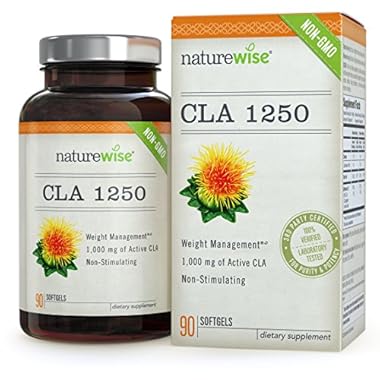NatureWise CLA 1250 Softgels, 1000 mg