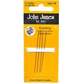 Colonial Needle John James Beading Hand Needles-Size 10 4/Pkg