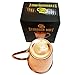 Moscow Mule Full Copper Mug – Authentic Solid Pure All Copper Cup – 16oz Tapered Design –Hand Hammered Finish – By Stubborn Mule
