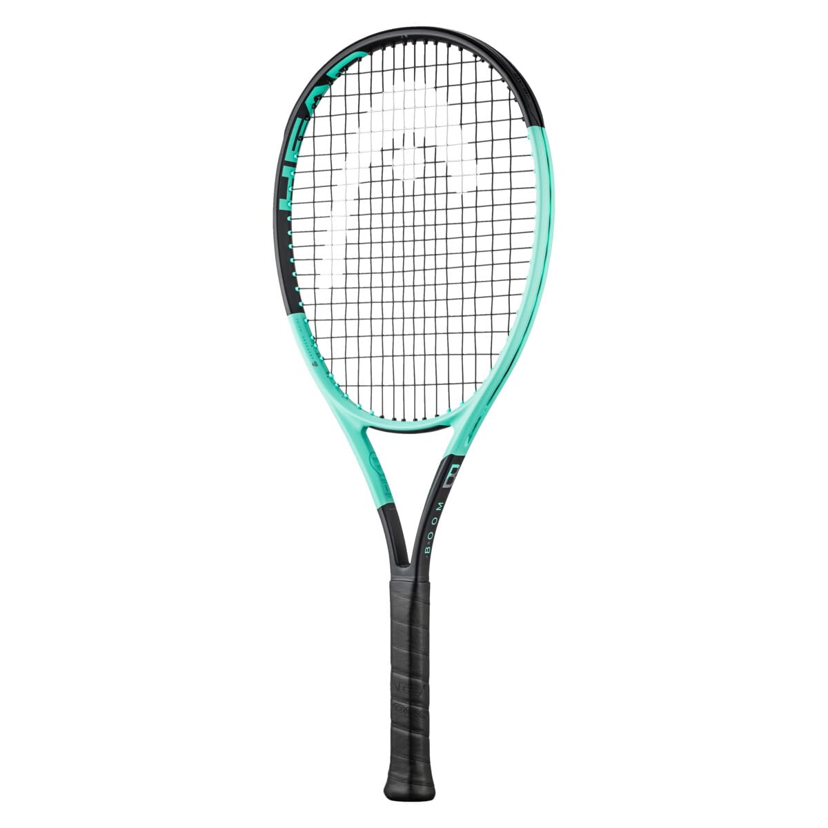 HEAD Unisex Youth Boom Jr. 2024 Tennis Racket - Black/Mint, 9-11 Years