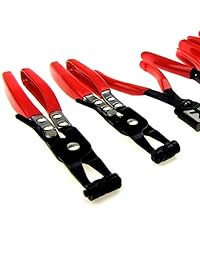 HFS (R) Juego de 9 alicates de manguera flexible de lujo, juego de herramientas flexibles