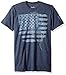 Wrangler Men's Men's Rock 47 Logo Short Sleeve Tee Shirt Shirt, -navy heather, M