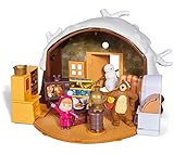 Simba Masha Hutte Michka Winter Web Doll, 7/109301023WEB, Multicoloured